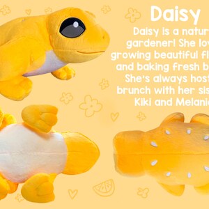 Fruit Frog Plushies! 12 Inch Frog Stuffed Animals! Strawberry Blueberry Kiwi Watermelon Orange Lemon Coconut Banana Grape Peach Daisy the Lemon