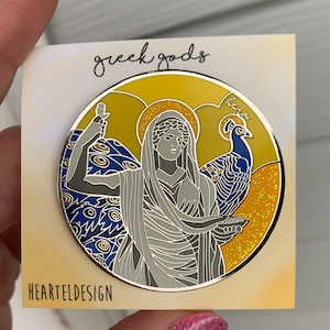 Hera Queen of the gods Hard Enamel Pin