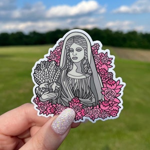 Persephone griechischer Gott Aufkleber! Wetterfester Vinyl-Aufkleber! Die geschnittene Göttin