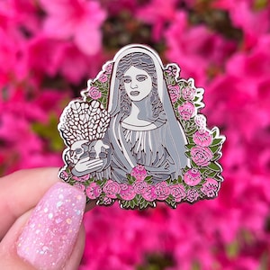 Persephone Silber Emaille Pin! Griechischer Gott Emaille Pin