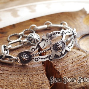 Silver Doggy Bracelet (for Men's)