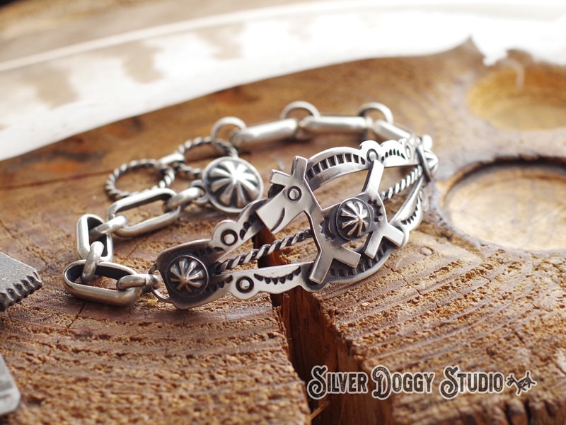 工場直売 Egyptian bracelet for men - Etsy 日本 シルバー
