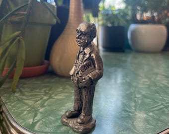 Estatueta de advogado colecionável feita à mão em estanho Michael Ricker