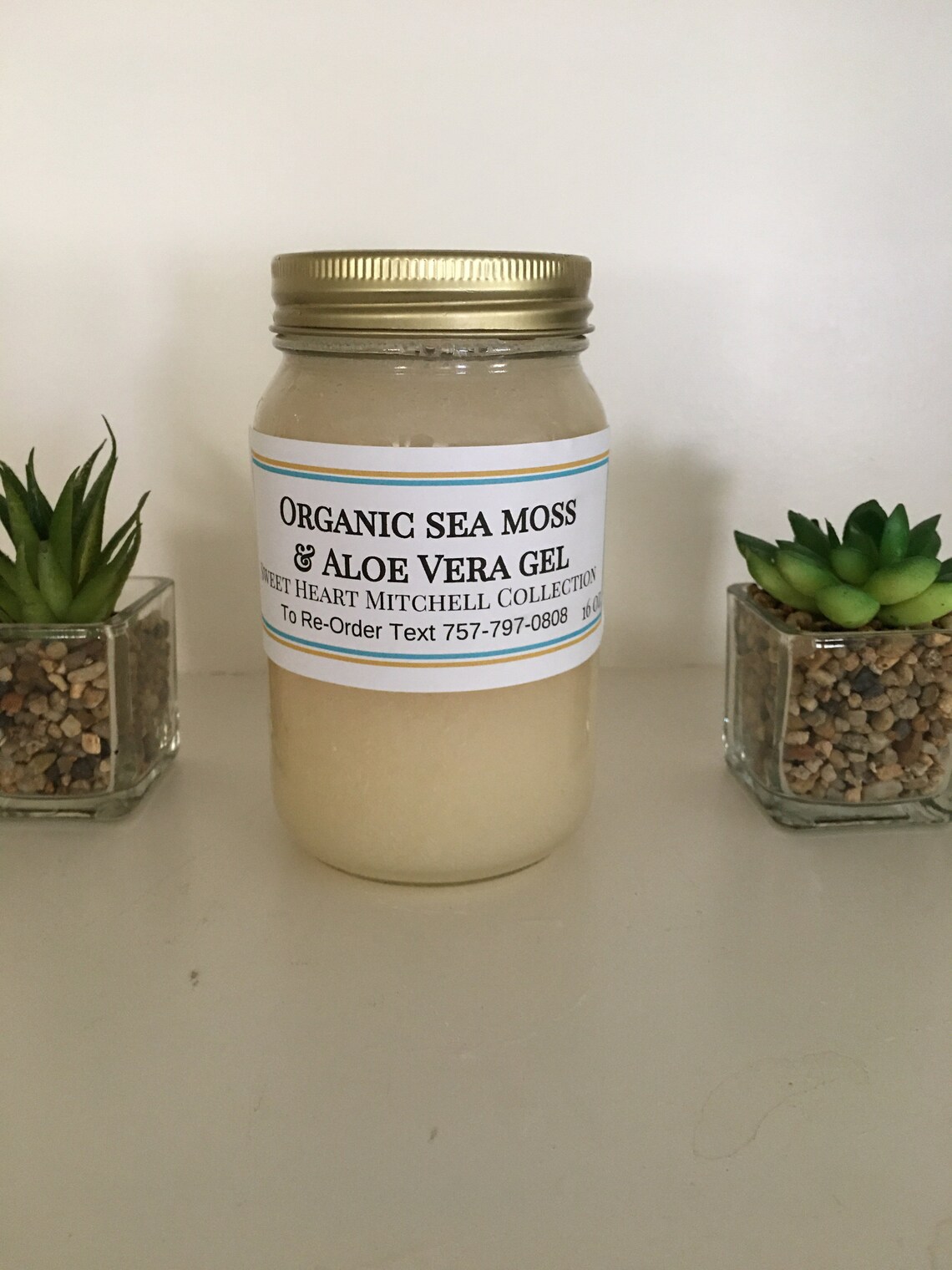 Organic Sea Moss Aloe Vera Gel 16 oz | Etsy