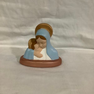 Ceramic Mary and baby Jesus