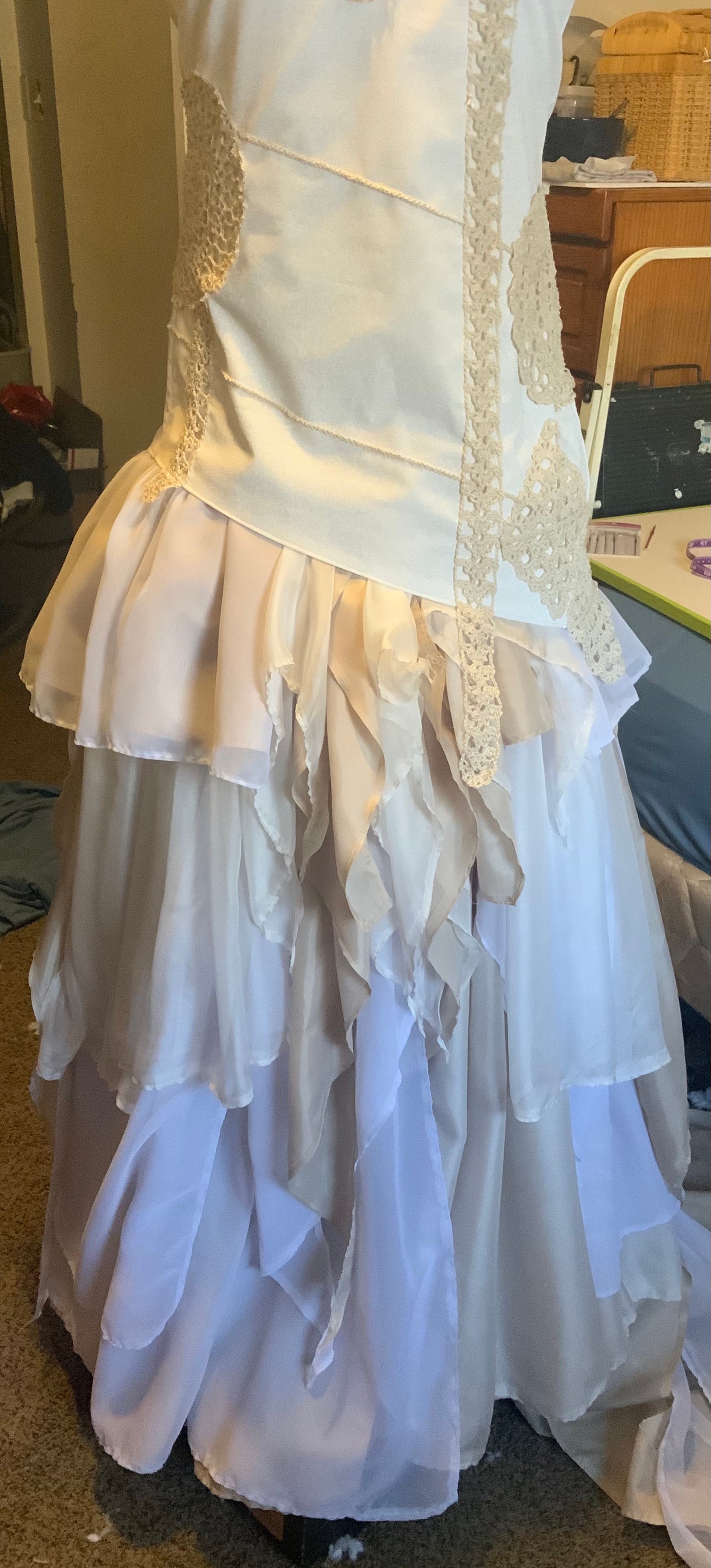 Custom Made Wedding Dress Etsy