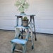 SOLD Vintage Distressed Step Stool - Etsy