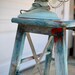 SOLD Vintage Distressed Step Stool - Etsy
