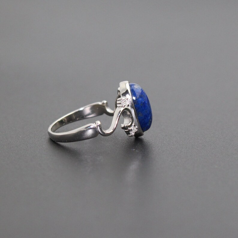 Daylight Ring of Elena Sterling Silver Lazuli Ring Vampire | Etsy