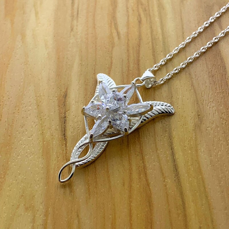 Arwen Necklace Evenstar Necklace Sterling Silver Arwen's Etsy Canada