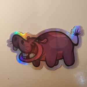 Happy hippo