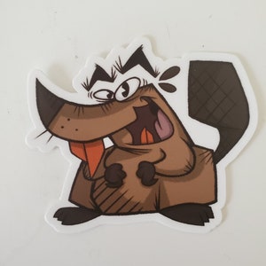 Beaver sticker