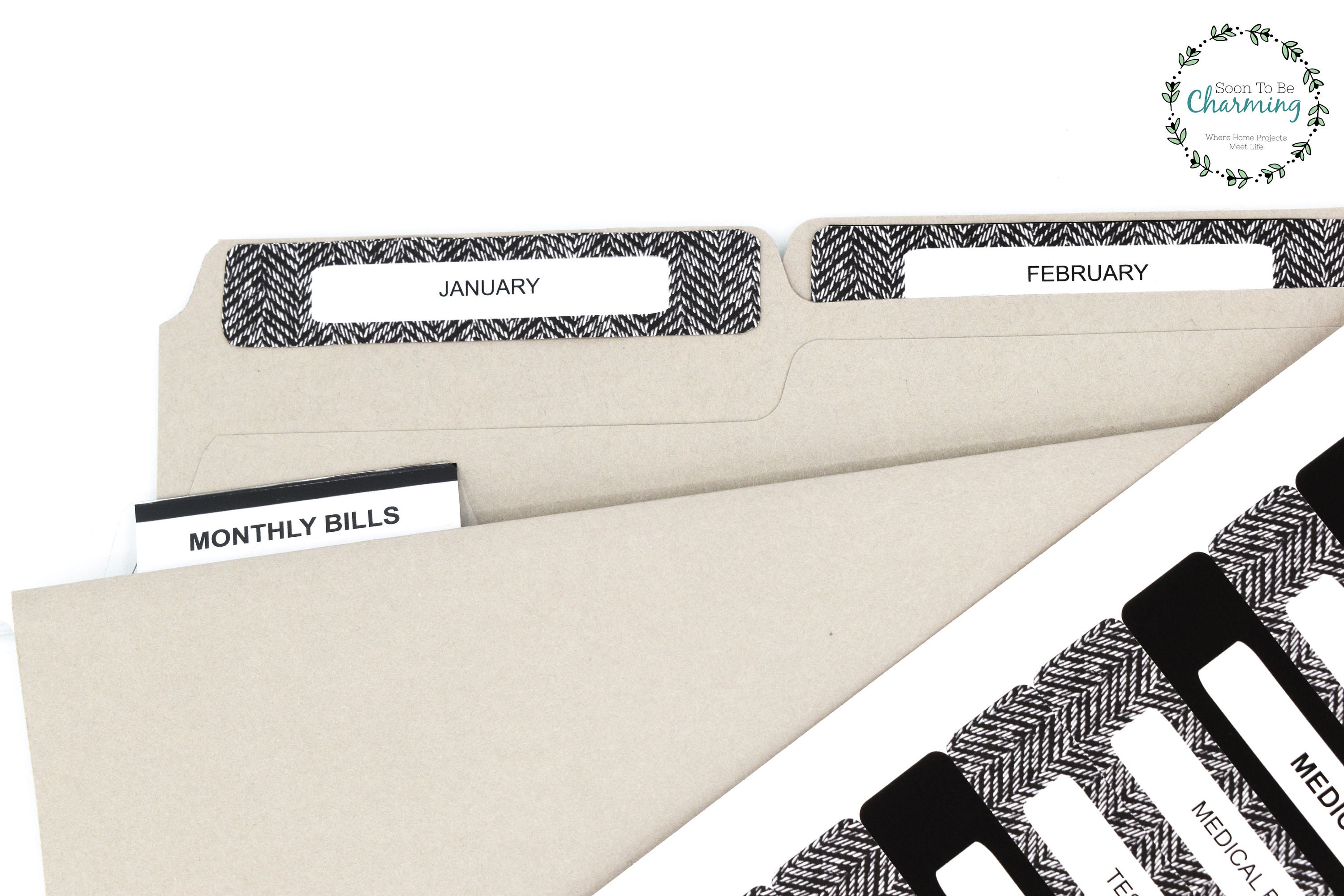 Filing Labels Printable Filing Categories Decorative