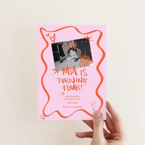 Hand-drawn Made to Order Custom Invitations