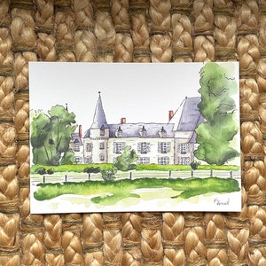 Chateau de Lalande (8x10 in & under)