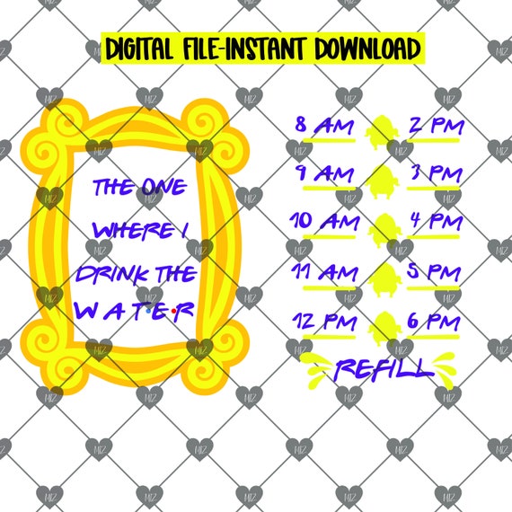 Free Free 132 Sunflower Water Bottle Tracker Svg SVG PNG EPS DXF File