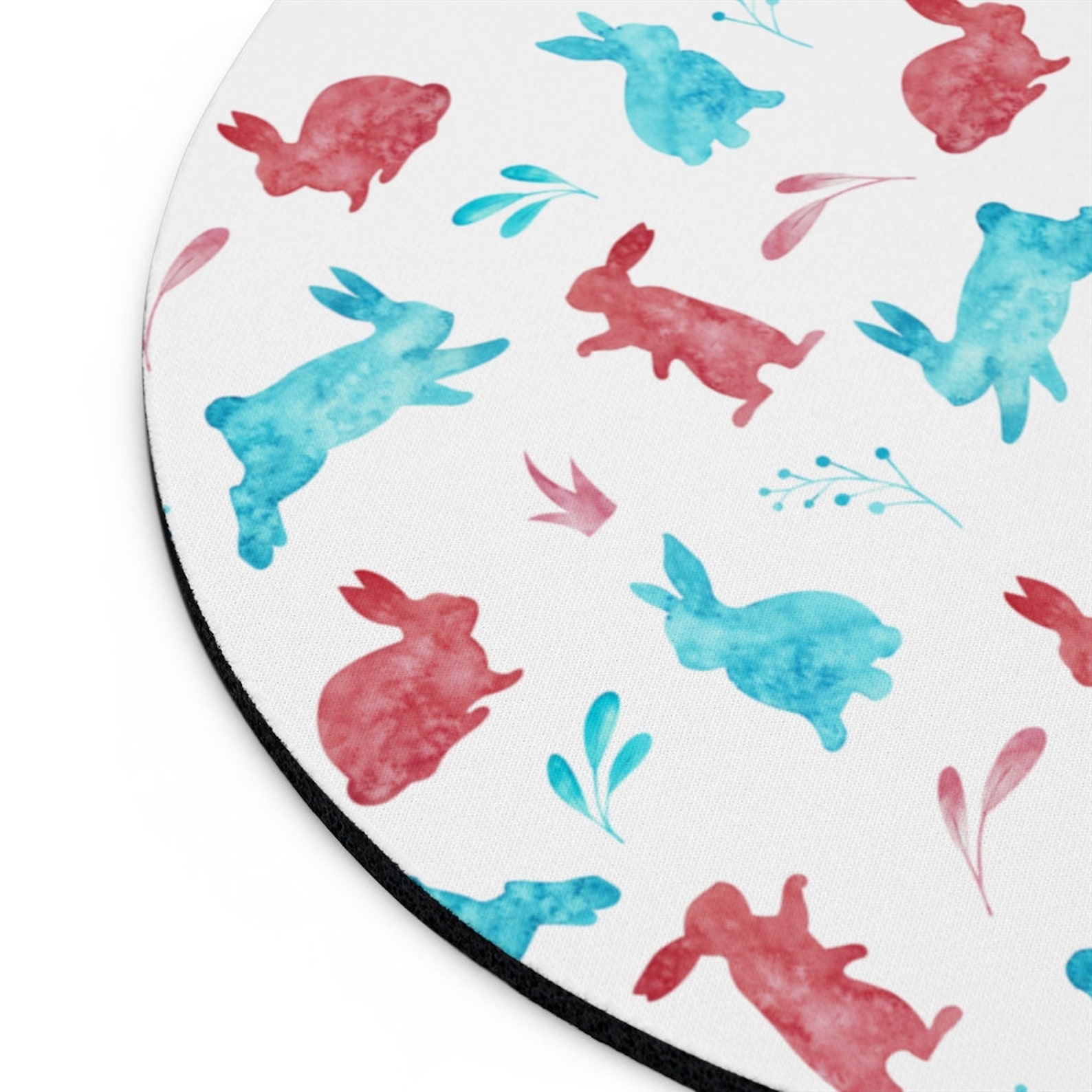 BUNNY MOUSE PAD Rabbit Mousepad Cute Mouse Pad Gaming Mouse Etsy