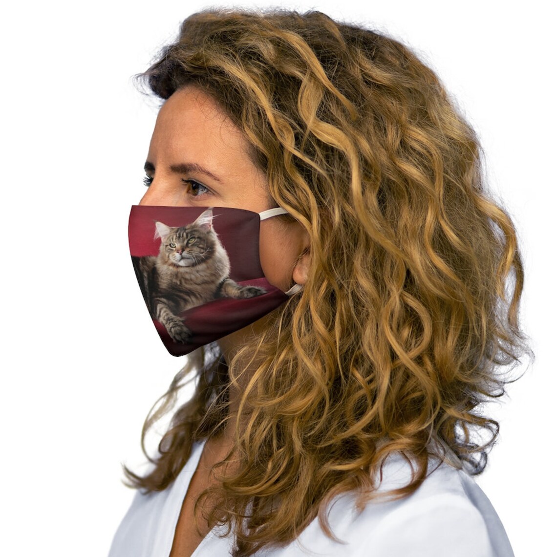 MAINE COON MASK Washable Face Mask Reusable Face Mask Half Etsy