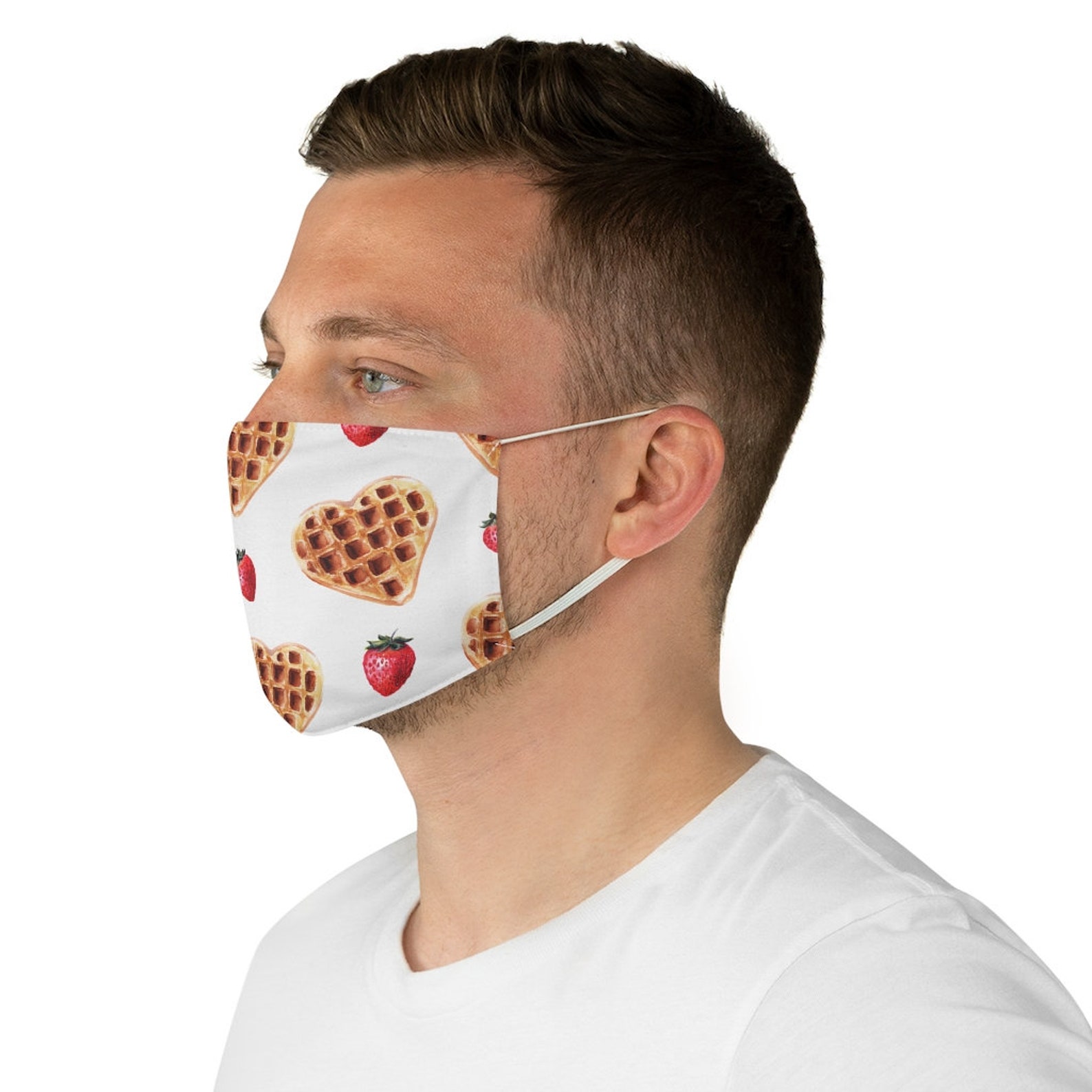 PANCAKE FACE MASK Reusable Face Mask Face Mask Washable Etsy
