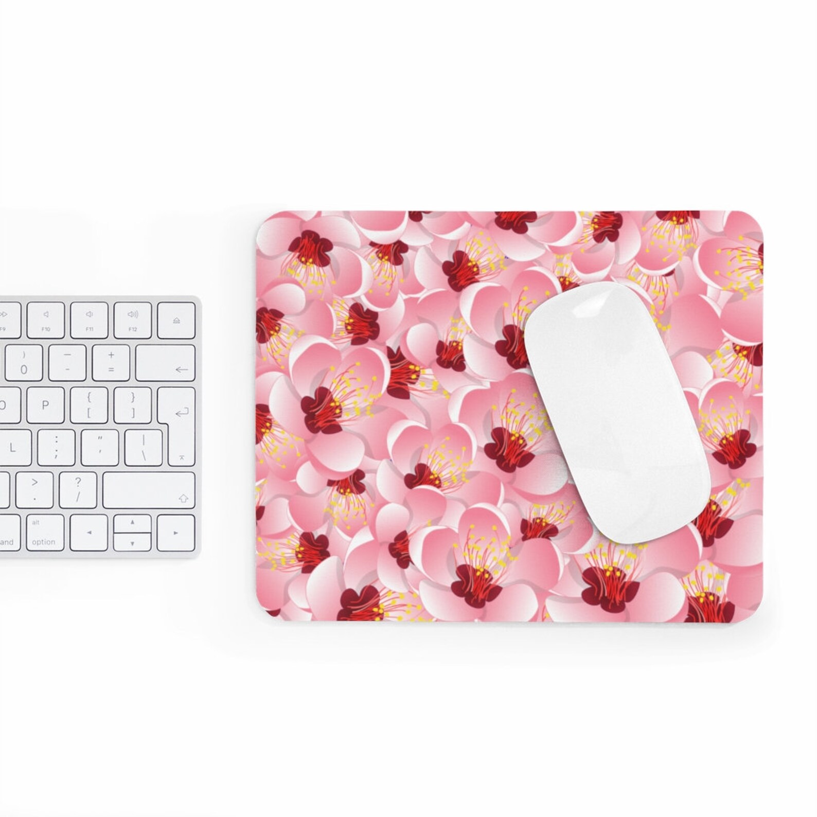 FLOWER MOUSE PAD Colorful Mousepad Cute Mouse Pad Gaming Etsy