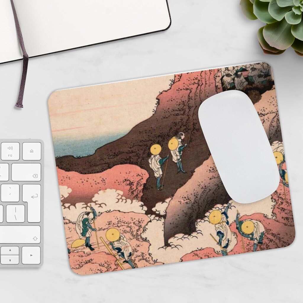 JAPANESE MOUSE PAD Colorful Mousepad Cute Mouse Pad Gaming Etsy