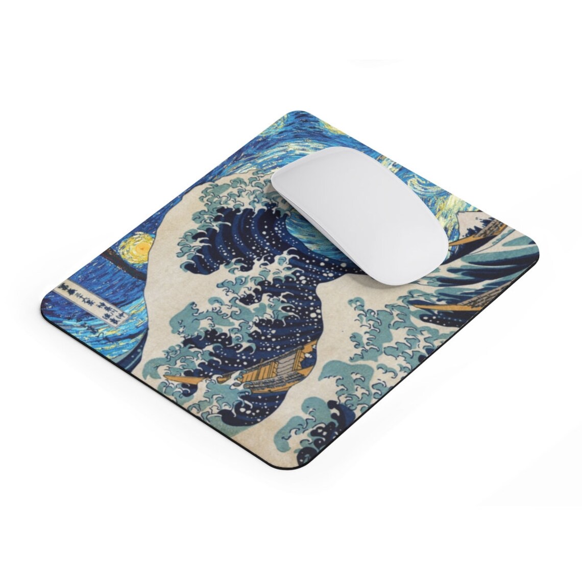 JAPANESE MOUSE PAD The Great Wave off KanagawaMouse Pad Etsy