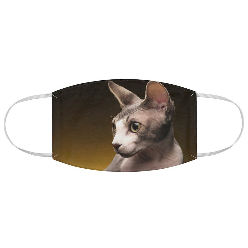 SPHYNX CAT MASK Washable Face Mask Reusable Face Mask Etsy