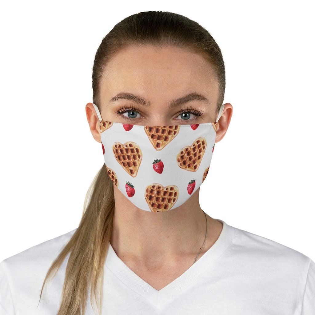 PANCAKE FACE MASK Reusable Face Mask Face Mask Washable Etsy