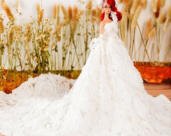 barbie bridal dress
