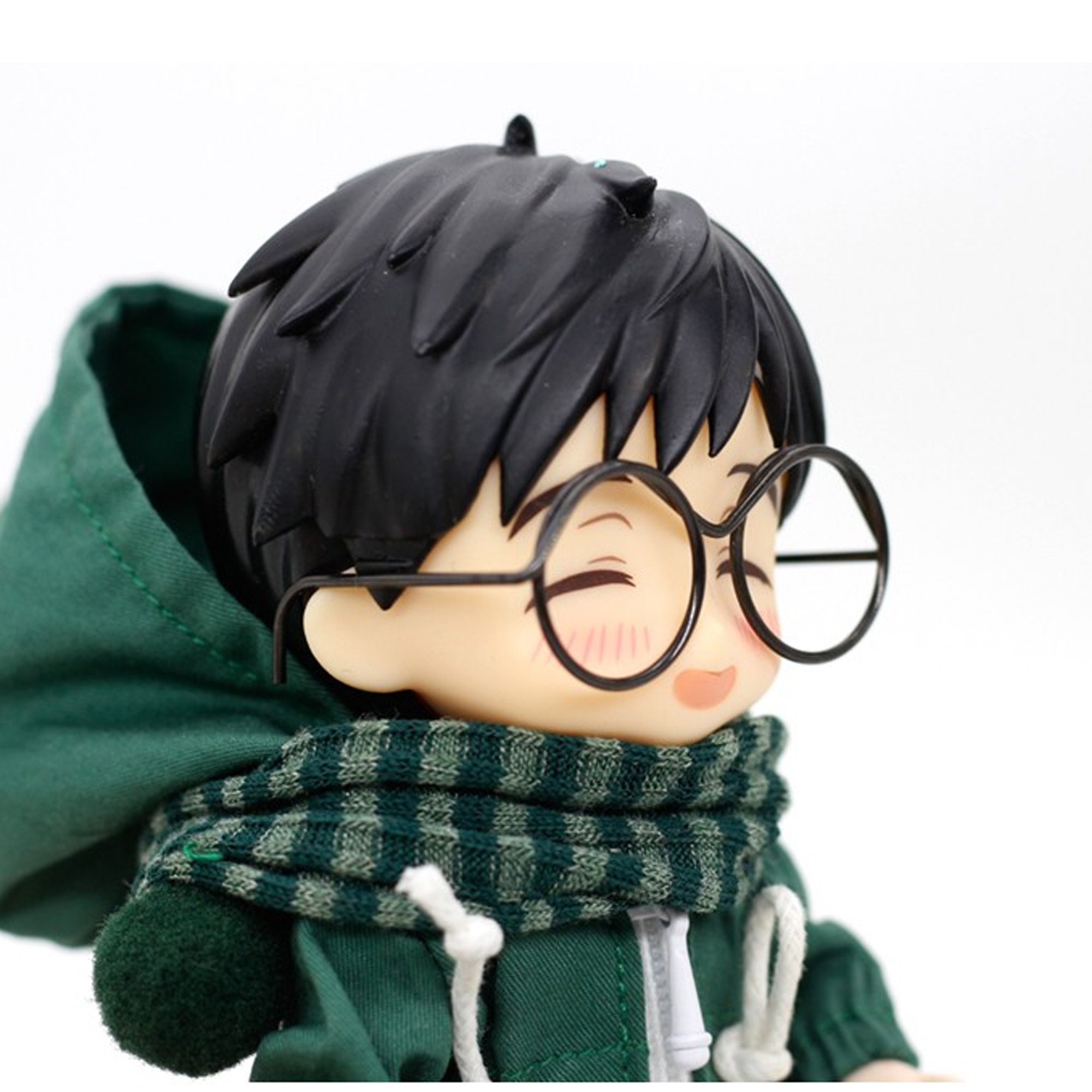 Doll Glasses OB11 Round Black Frame Glasses Molly Doll GSC Etsy