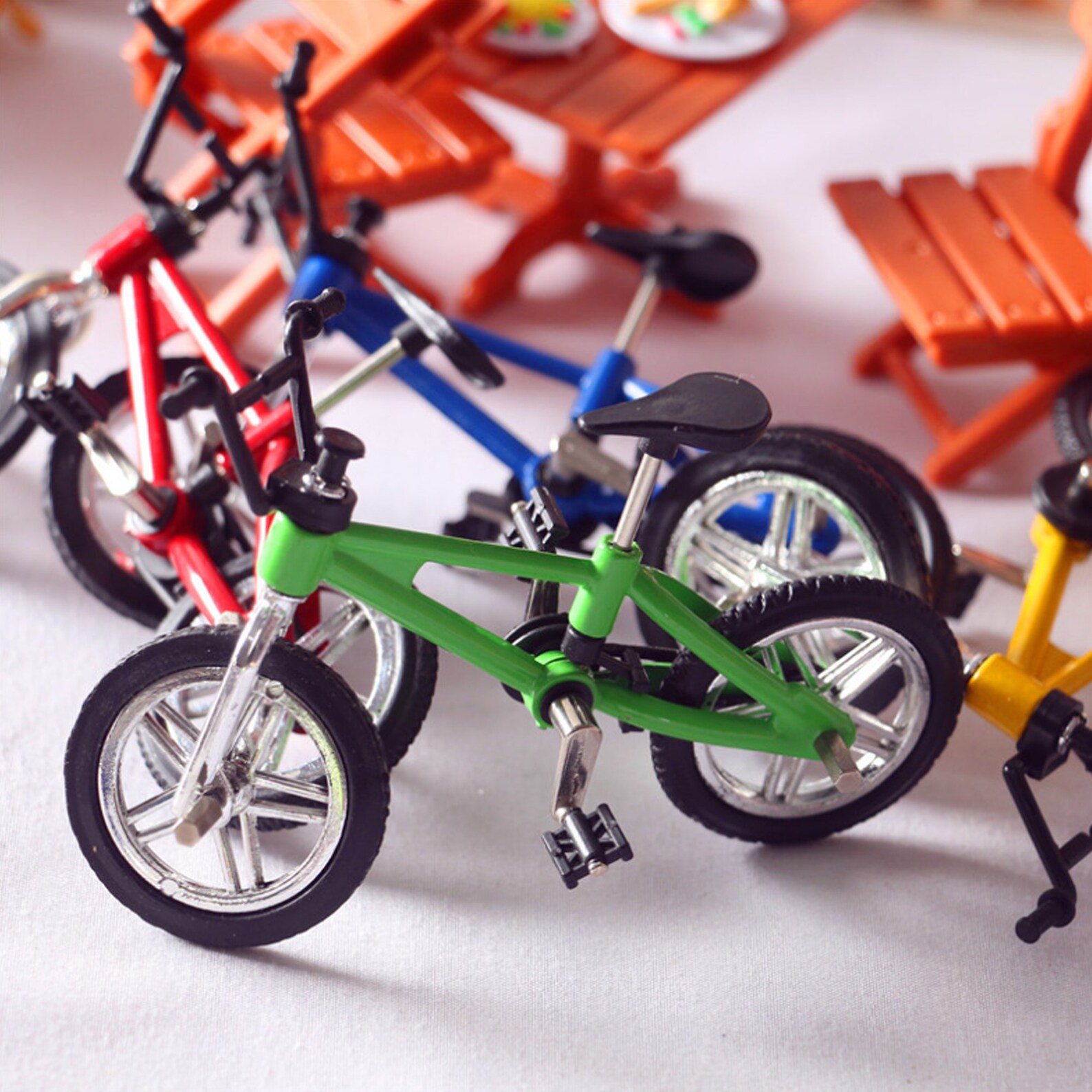 Miniature Metal Bicycles Mini Mountain Bikes Doll Simulation Etsy