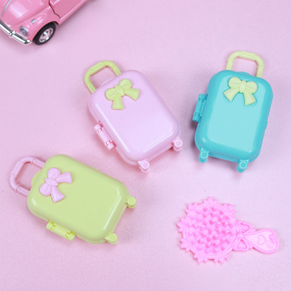30cm Doll Suitcase Barbie Doll Suitcase with Bow Doll | Etsy