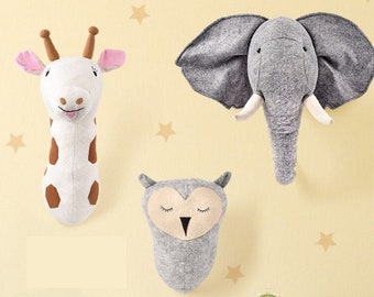 stuffed animal heads for sale