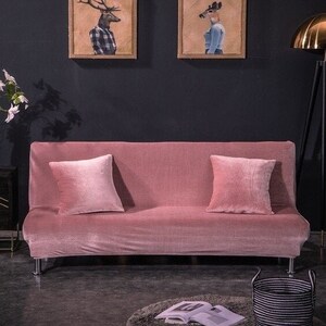 sale velvet futon or sofa bed cover small medium or large etsy