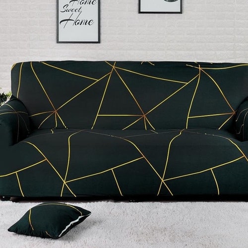 Spandex Sofa Slipcover for 2/3/4 Seater L Shape Sofa Cover Etsy Canada