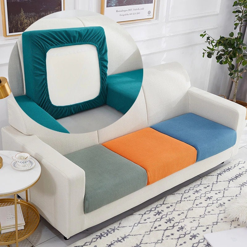 3 Spandex Stretch Sofa Separate Single Cushion Slipcover Covers Coffee 3 Spandex Stretch Sofa Separate Single Cushion Slipcover Covers Coffee