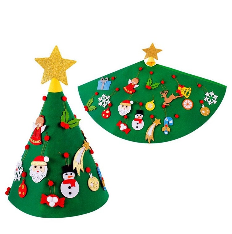 RESTOCKED Toddler and Kids Felt Tree/ Premium Felt 3D Etsy