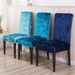 SALE! Glam Velvet Chair Slipcovers - Dining Chair Cover - Stretch Chair Cover for Wedding Party , Banquet, Dinner, Meeting, Celebration 