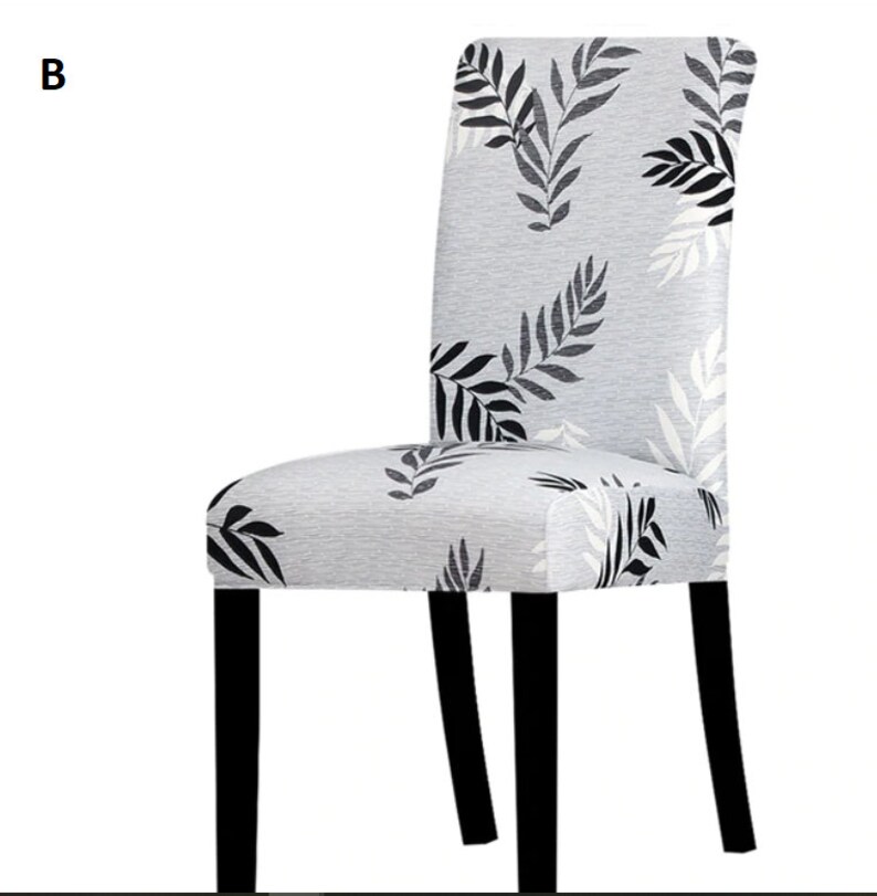 SALE Chair Slipcovers Spandex Dining Chair Cover Stretch Etsy