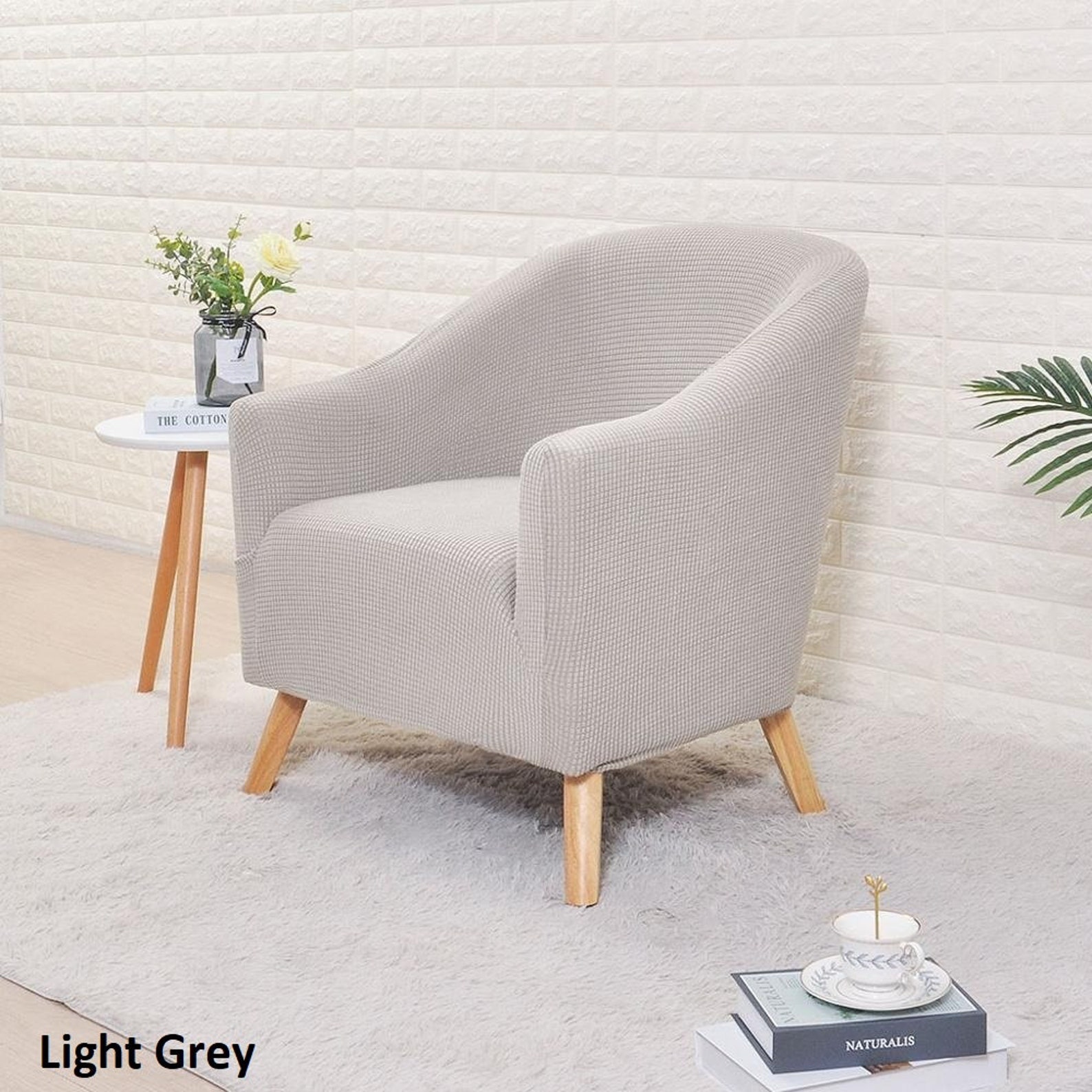 SALE Jacquard Arm Chair Slipcovers Dining Chair Cover Etsy Australia