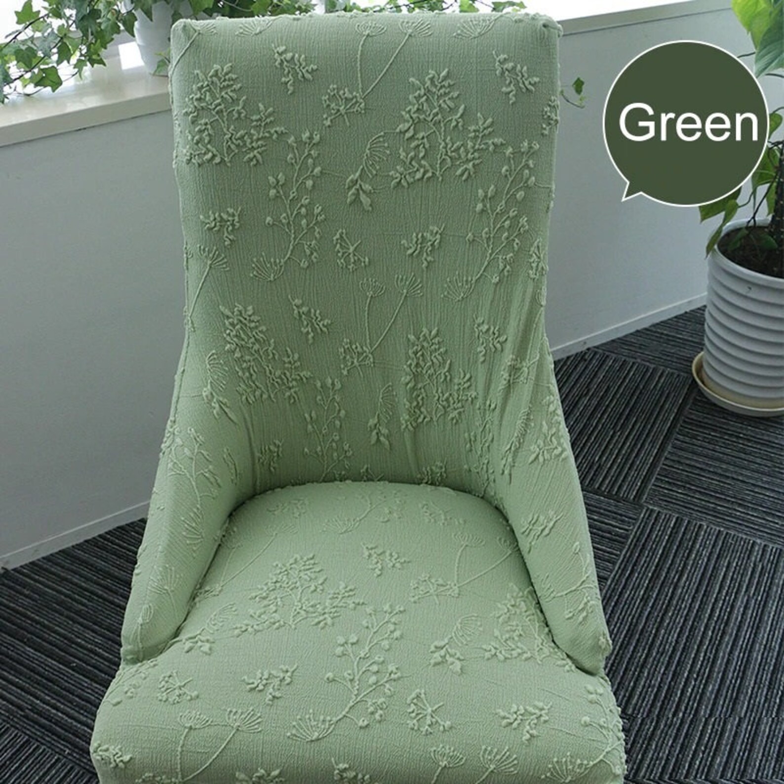 SALE Floral Arm Chair Slipcovers Dining Chair Cover Etsy