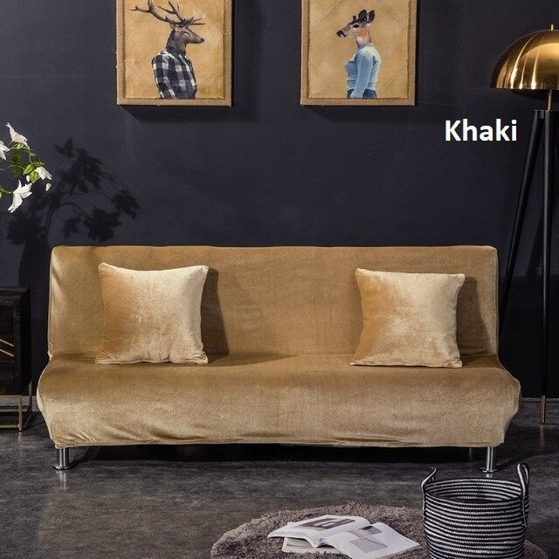 SALE Velvet Futon or Sofa Bed Cover/ Small Medium or Large Etsy