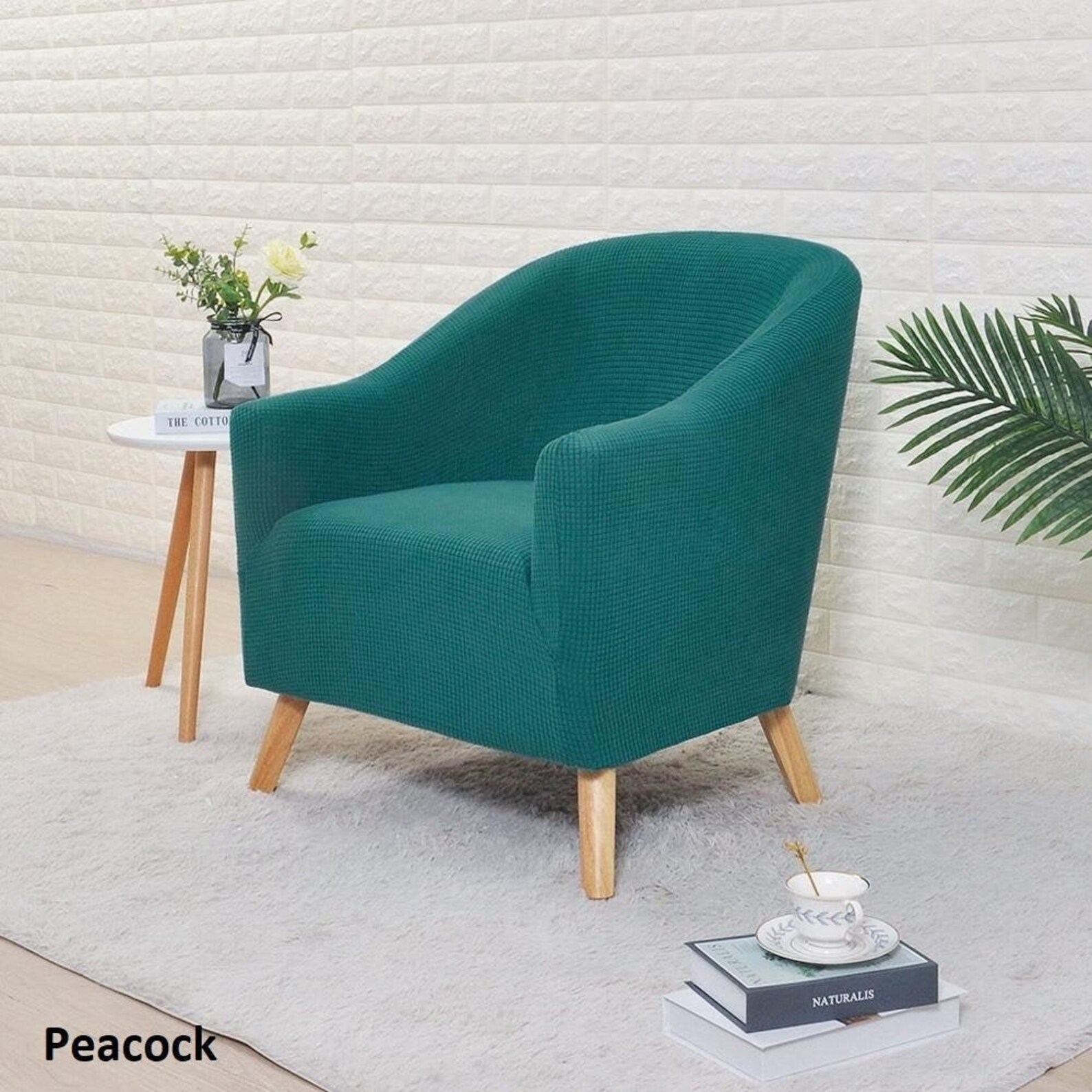 SALE Jacquard Arm Chair Slipcovers Dining Chair Cover Etsy Australia