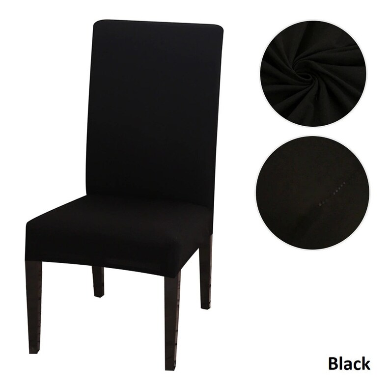 SALE Chair Slipcovers Solid Color Spandex Dining Chair Etsy Australia