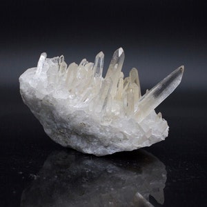Clear Quartz Cluster- Raw Crystal Cluster- Clear Quartz - Golden healer- Natural Quartz- Brazil