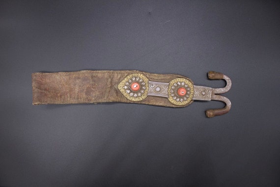 Antique Tibetan Festival Belt -ornament Hook -tibet 19th C 