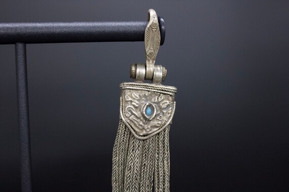 Antique Tibetan Silver Alloy Gyenzen- Women Belt … - image 7