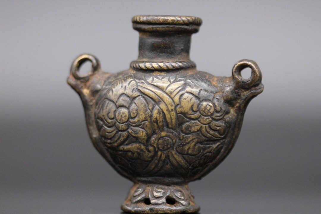 Ancient Bronze Inkwell /inkpot -nepal 18th C - Etsy