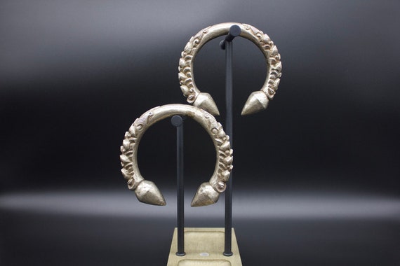 Ethnic Nepali Silver Bracelet- Bunge Bala- Tribal