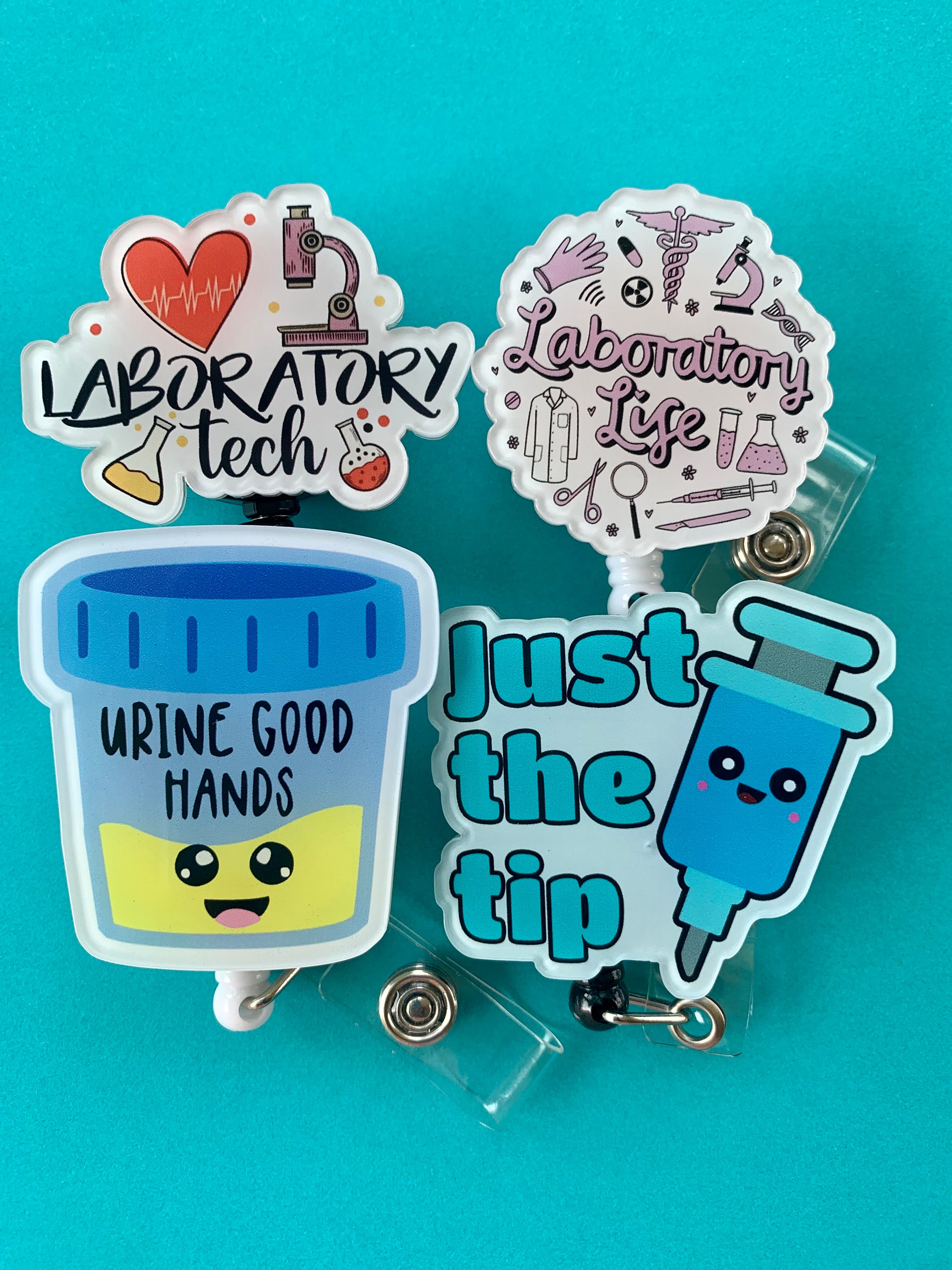 Med Tech, Lab Tech, Lab Week, Lab Gift, Tech Badge, Nurse Badge, Phlebotomist Gift, Phlebotomist Badge, Lab Tech Badge